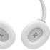 JBL Tune 710BT Wireless Over-Ear Bluetooth Headphones with Microphone, 50H Battery, Hands-Free Calls, Portable (White)